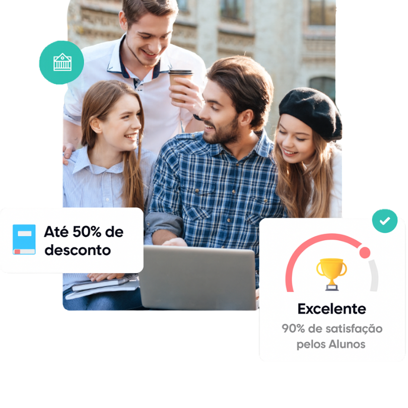 Um só lugar com diversos cursos para você