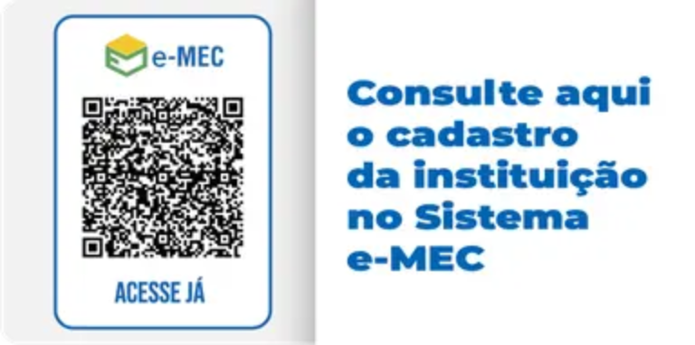 qr code do emec para acessar e conferir a nota